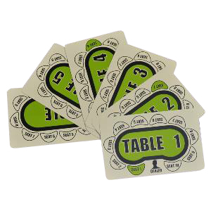 Карточки для жеребъевки турниров 