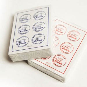 картинка Карты "Fournier 2818 Casino Europe", 100% пластик, бежевая рубашка от магазина Gamesdealer.ru