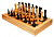 картинка Шахматы "Дубовые" 64 см маркетри, Madon (деревянные, Польша) от магазина GamesDealer.ru