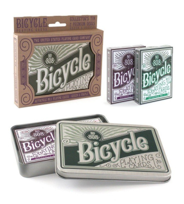 Карты "Bicycle Retro Tin"