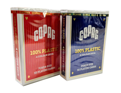 Карты "Copag 4 Colour (red/blue)"