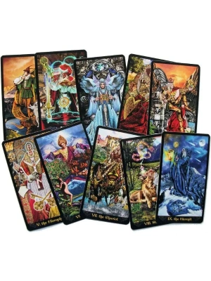 картинка Карты Таро "Dunne Tarot Illuminati" Lo Scarabeo / Таро Иллюминатов компактная версия от магазина Gamesdealer.ru