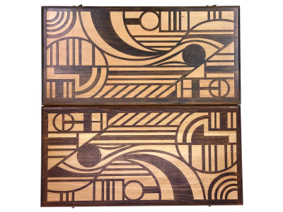 картинка Нарды резные "Витраж 2", Ustyan от магазина Gamesdealer.ru