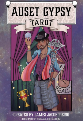 Карты Таро "Auset Gypsy Tarot" RED Feather / Таро "Цыганское Аусет"
