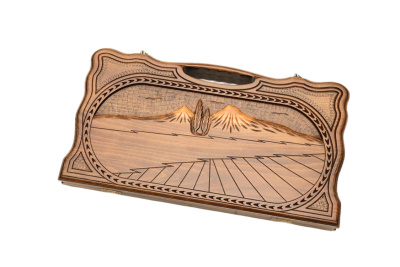 картинка Нарды резные "Арарат" с ручкой 50, Haleyan от магазина Gamesdealer.ru