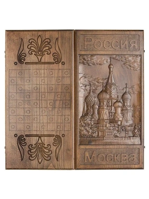 картинка Нарды резные "Москва", Ustyan от магазина Gamesdealer.ru