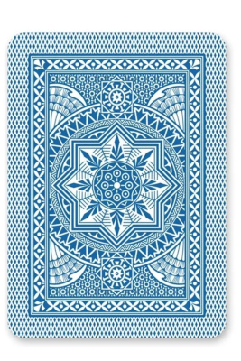 картинка Карты Modiano Poker 4 Jumbo 100% plastic blue от магазина Gamesdealer.ru