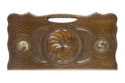 картинка Нарды резные "Бесконечность 5" с ручкой 60, Haleyan от магазина Gamesdealer.ru