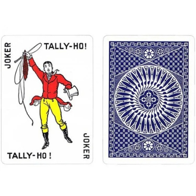 картинка Карты "Tally-Ho Standard Index red/blue Circle " от магазина Gamesdealer.ru