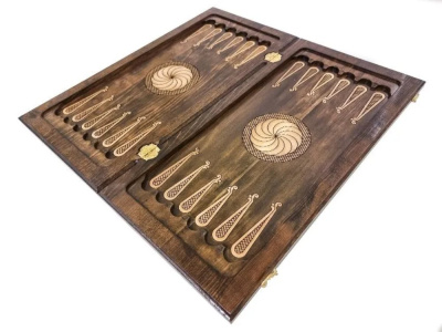 картинка Нарды резные "Армянский узор 8" 60, Ustyan от магазина Gamesdealer.ru