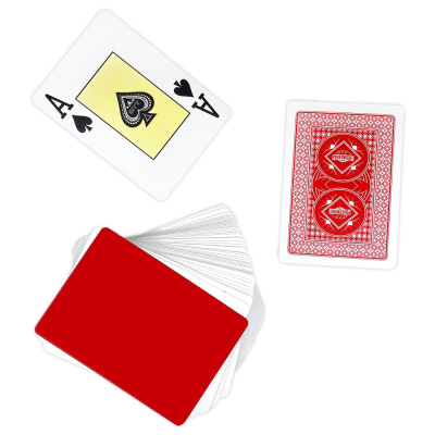 картинка Карты для покера "Poker Night Pro" red 100% пластик от магазина Gamesdealer.ru