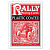 картинка Карты "Plastic - Coated Rally Playing Cards red от магазина GamesDealer.ru