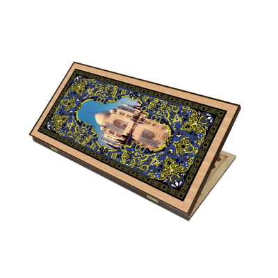 Шахматы + нарды + шашки "Сирия Тадж Махал" малые