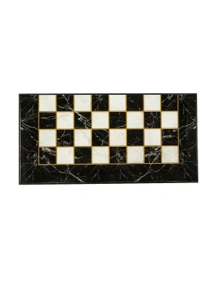 картинка Нарды Черный Мрамор XXL, Турция, Yenigun от магазина Gamesdealer.ru