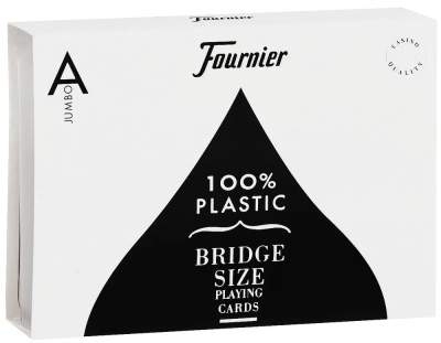 картинка Карты "Fournier Arabe (2 Jumbo Index) - Bridge Twin plastik case" от магазина Gamesdealer.ru