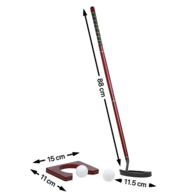 картинка Набор для гольфа Partida в кожаном кейсе от магазина Gamesdealer.ru