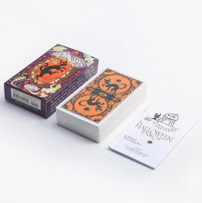 картинка Карты Таро "Halloween Tarot" US Games / Таро Хэллоуина от магазина Gamesdealer.ru