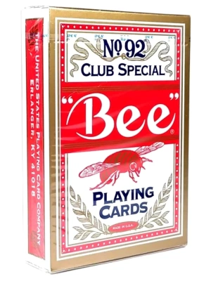 Карты "Bee Gold Gravity Standard Index Red"