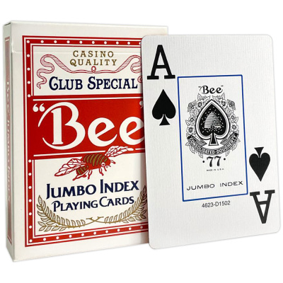 Карты "BEE JUMBO INDEX RED"