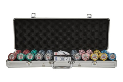 картинка Набор для покера Black Crown на 500 фишек от магазина Gamesdealer.ru