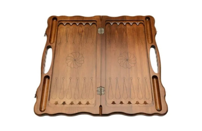 картинка Нарды резные "Всадник" с ручкой, Haleyan от магазина Gamesdealer.ru