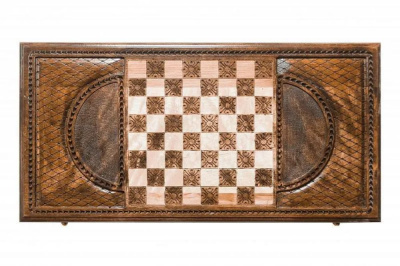 картинка Нарды резные "Герб Татарстана", Rasulov от магазина Gamesdealer.ru