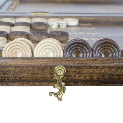 картинка Нарды резные "Армянский узор 4" 60, Mkhitaryan от магазина Gamesdealer.ru