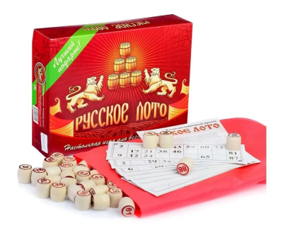 картинка Русское Лото "Владимирское" в картонном боксе от магазина Gamesdealer.ru
