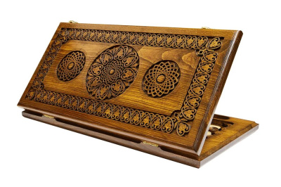 картинка Нарды резные "Орнамент 2", Mirzoyan от магазина Gamesdealer.ru