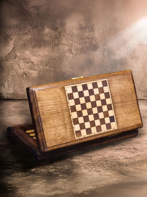 картинка Нарды резные "Золотой Узор 1" 30, Mirzoyan от магазина Gamesdealer.ru