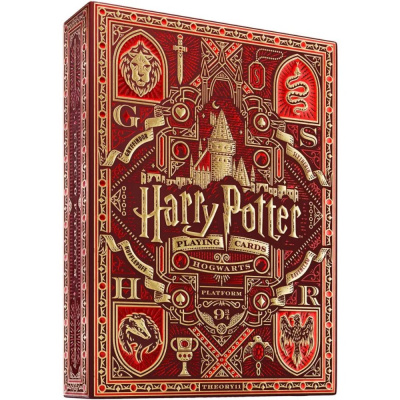 картинка Карты "Theory11 Harry Potter Deck - Red (Gryffindor)" от магазина Gamesdealer.ru