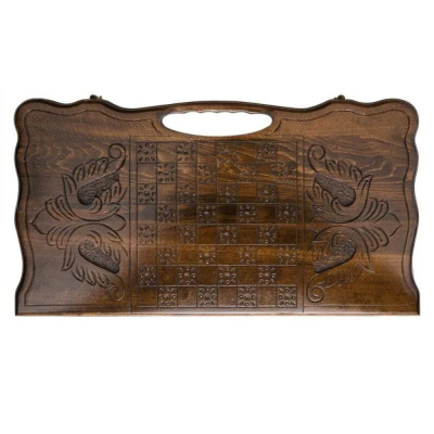 картинка Нарды резные "Бесконечность 2" с ручкой 60, Haleyan от магазина Gamesdealer.ru