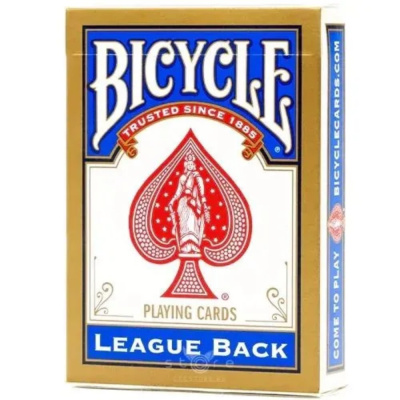 Карты "Bicycle Standard League Back blue"