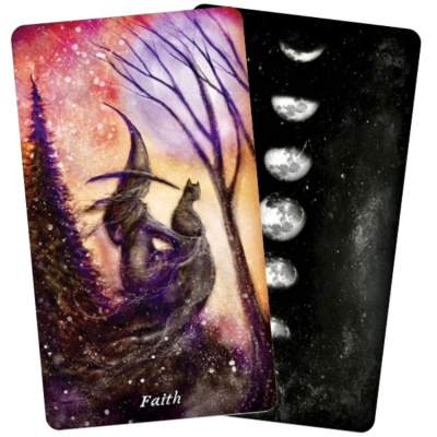 картинка Карты Таро "Earthly Souls & Spirits Moon Oracle Deck" US Games / Земные души и духи Карты Лунного Ор от магазина Gamesdealer.ru