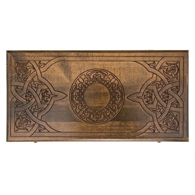 Нарды резные "Орнамент-3" 50, Ustyan