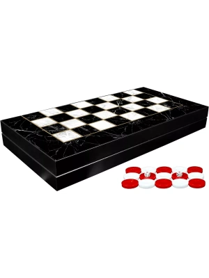 картинка Нарды Черный Мрамор XXL, Турция, Yenigun от магазина Gamesdealer.ru