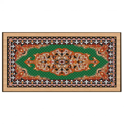 картинка Нарды + Шашки Сирия Зеленые большие (Россия, дерево, 60 см), Partida от магазина Gamesdealer.ru