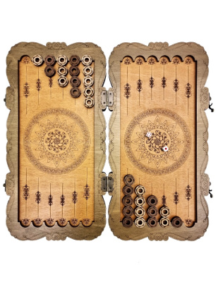 картинка Нарды "Марс-1" средние (деревянные, 47 см, Россия), Partida от магазина Gamesdealer.ru