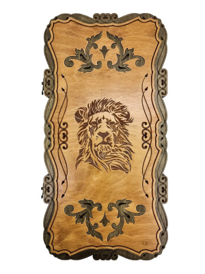 Нарды Марс "Лев" средние (деревянные, 47 см, Россия), Partida