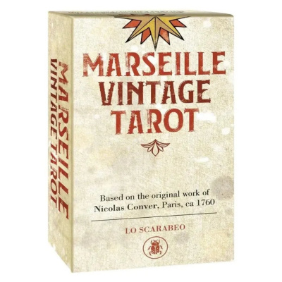 Карты Таро "Marseille Vintage Tarot Cards" Lo Scarabeo / Марсельское Винтажное Таро