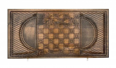 картинка Нарды резные "Лошадь", Mkhitaryan от магазина Gamesdealer.ru