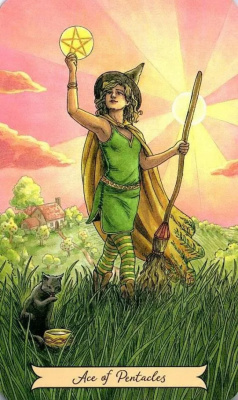 картинка Карты Таро "Everyday Witch Tarot" Llewellyn / Повседневное Таро Ведьмы от магазина Gamesdealer.ru