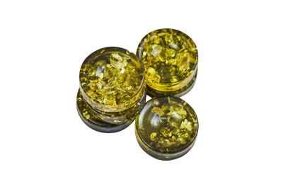 картинка Фишки шашки-нарды цвет изумруд-слоновая кость от магазина Gamesdealer.ru