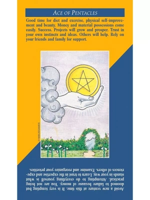 картинка Карты Таро "Quick and Easy Tarot Deck" US Games / Таро "Быстро и Легко" от магазина Gamesdealer.ru