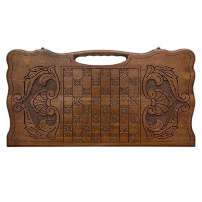 картинка Нарды резные "Собачья охота" 60, Haleyan от магазина Gamesdealer.ru