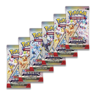 картинка Pokemon Scarlet & Violet: Prismatic Evolutions Booster Bundle от магазина Gamesdealer.ru