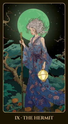 картинка Карты Таро "Ukiyo Tarot" Lo Scarabeo / Карты Таро Укиё от магазина Gamesdealer.ru