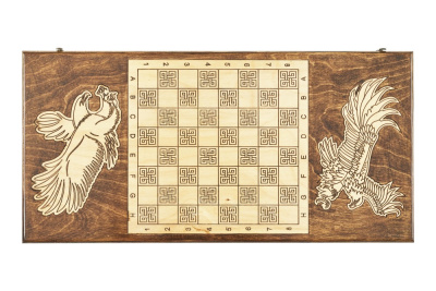 картинка Нарды резные "Дикий мир", Ustyan от магазина Gamesdealer.ru