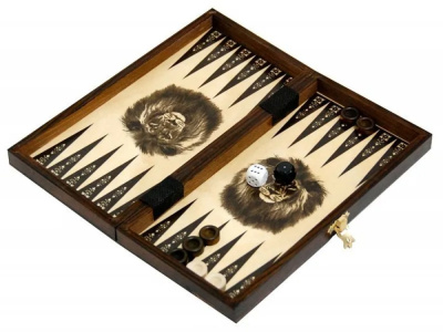 картинка Шахматы + Шашки + Нарды "Кинг 27", Madon (деревянные, Польша) от магазина Gamesdealer.ru