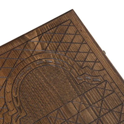 картинка Нарды резные "Зодиак Лев", Ustyan от магазина Gamesdealer.ru